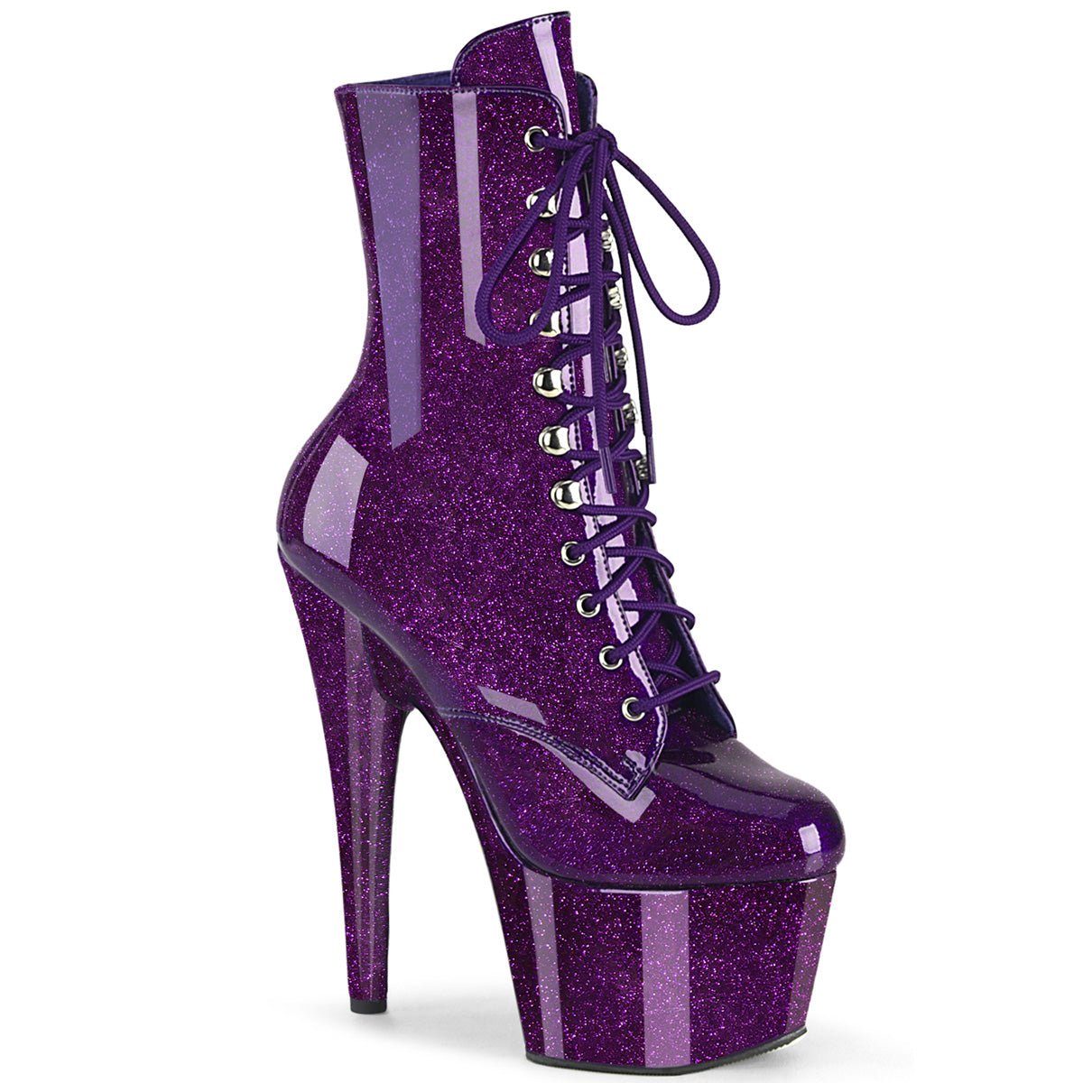 Pleaser ADORE-1020GP Purple Glitter Pat/M