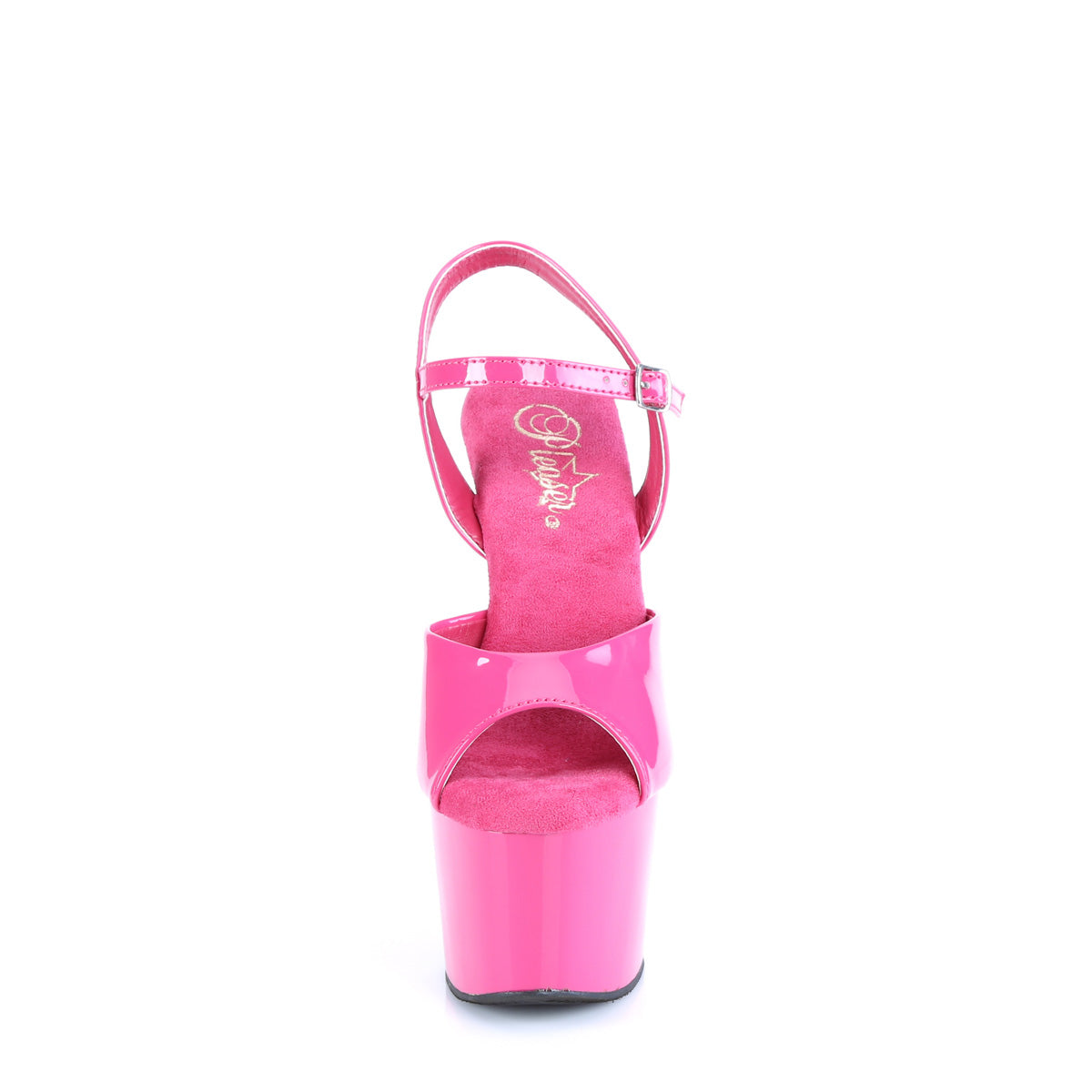 Pleaser Sandals ADORE-709 H. Pink Pat/H. Pink