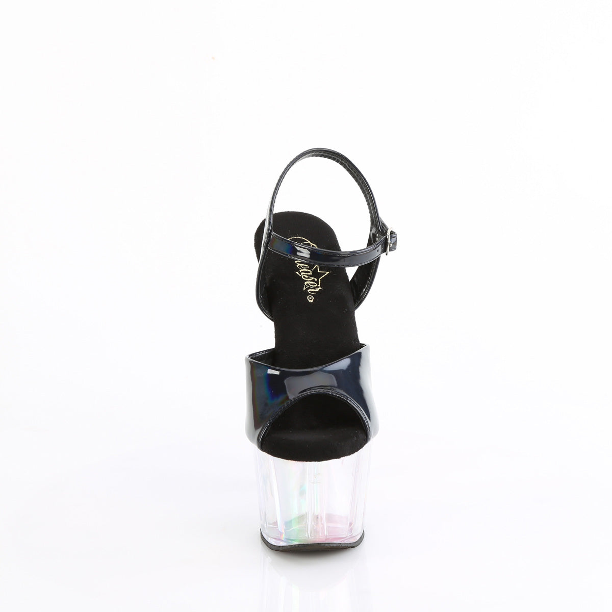 Pleaser ADORE-709HT Blk Holo/Holo Tinted