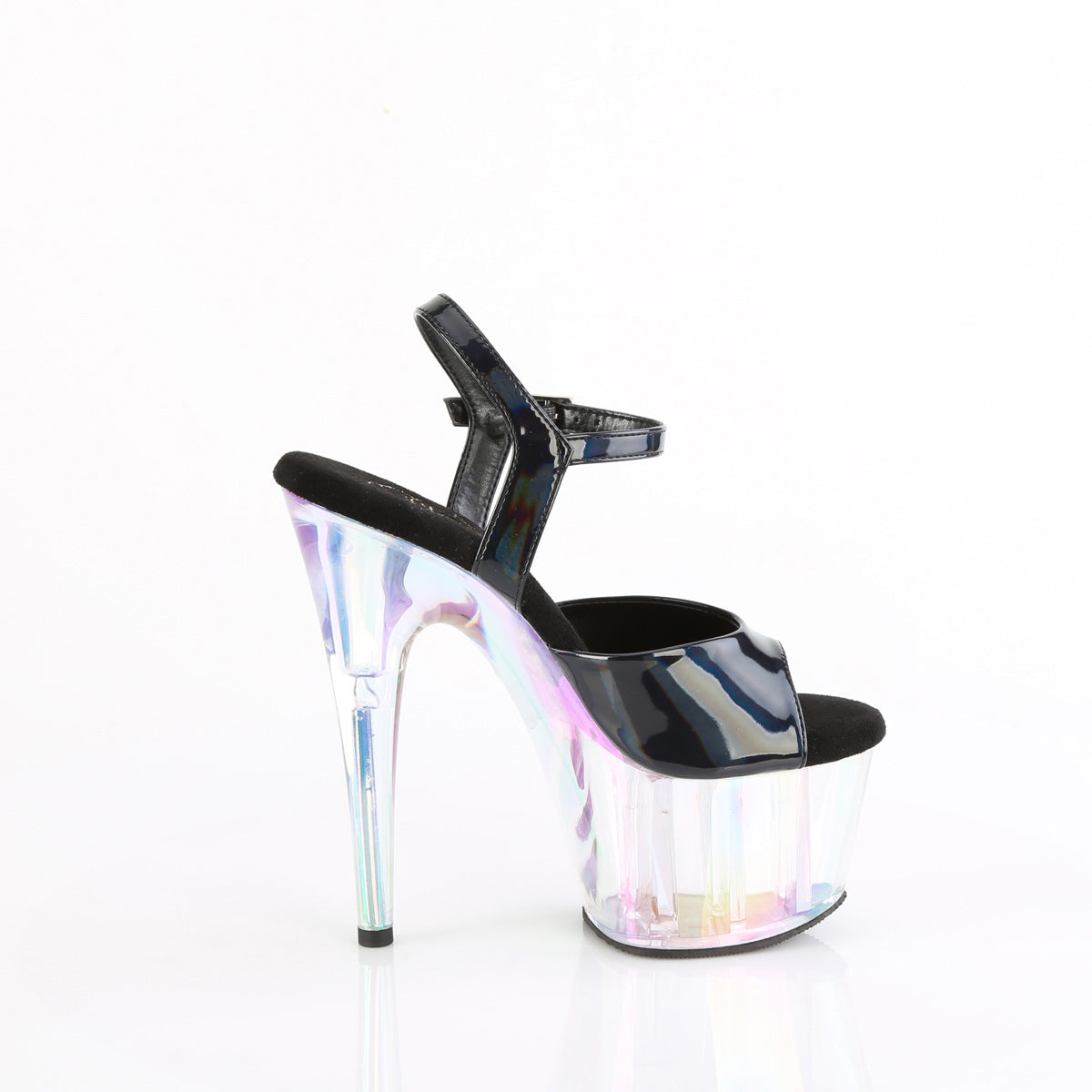 Pleaser ADORE-709HT Blk Holo/Holo Tinted