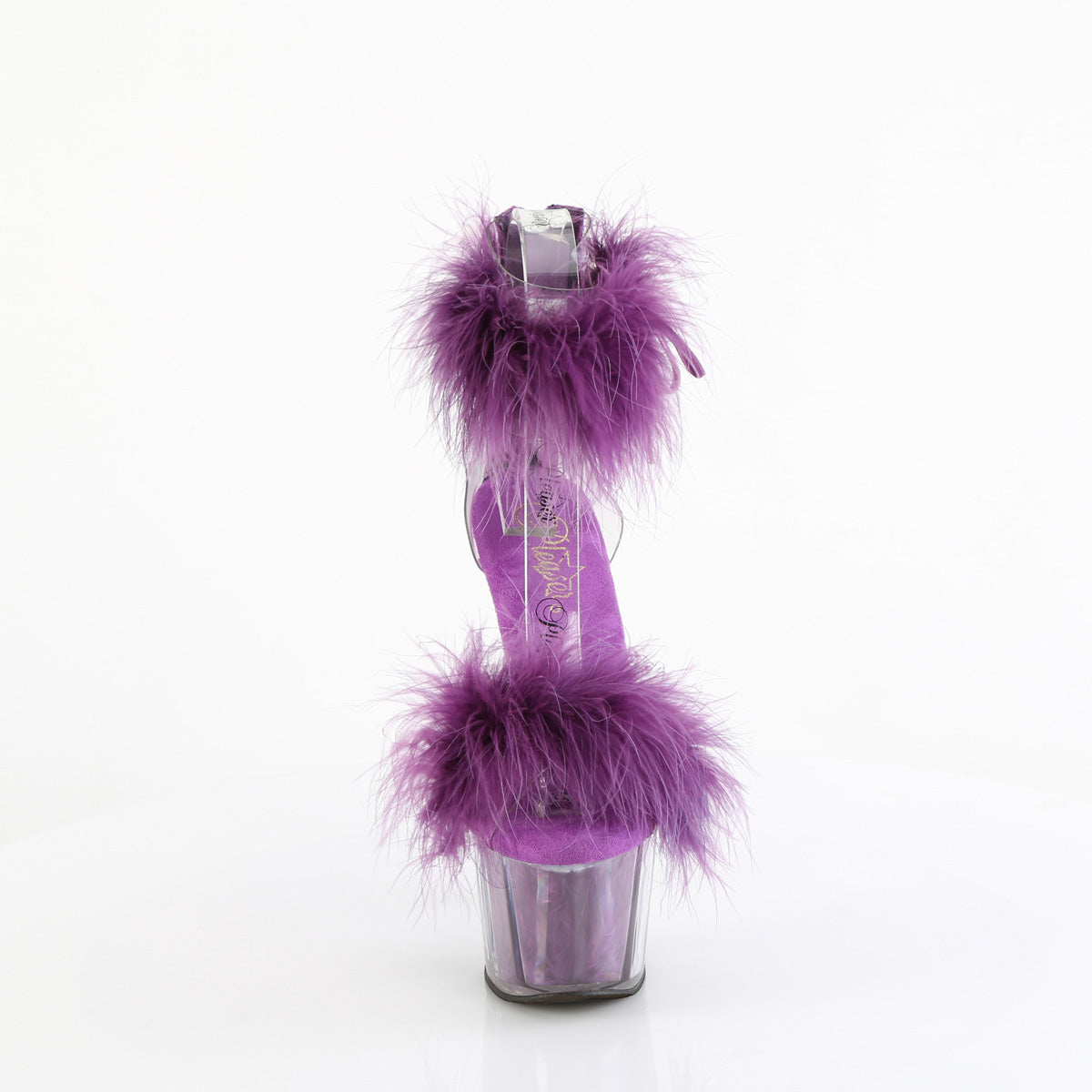Pleaser ADORE-724F Clr-Purple Fur/M