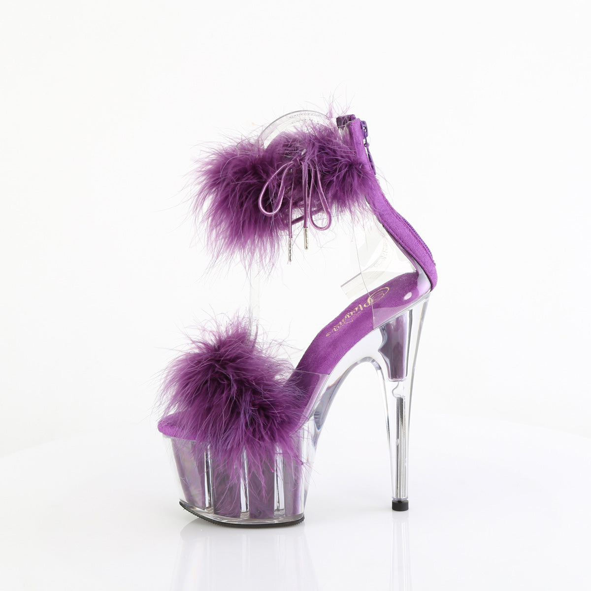 Pleaser ADORE-724F Clr-Purple Fur/M