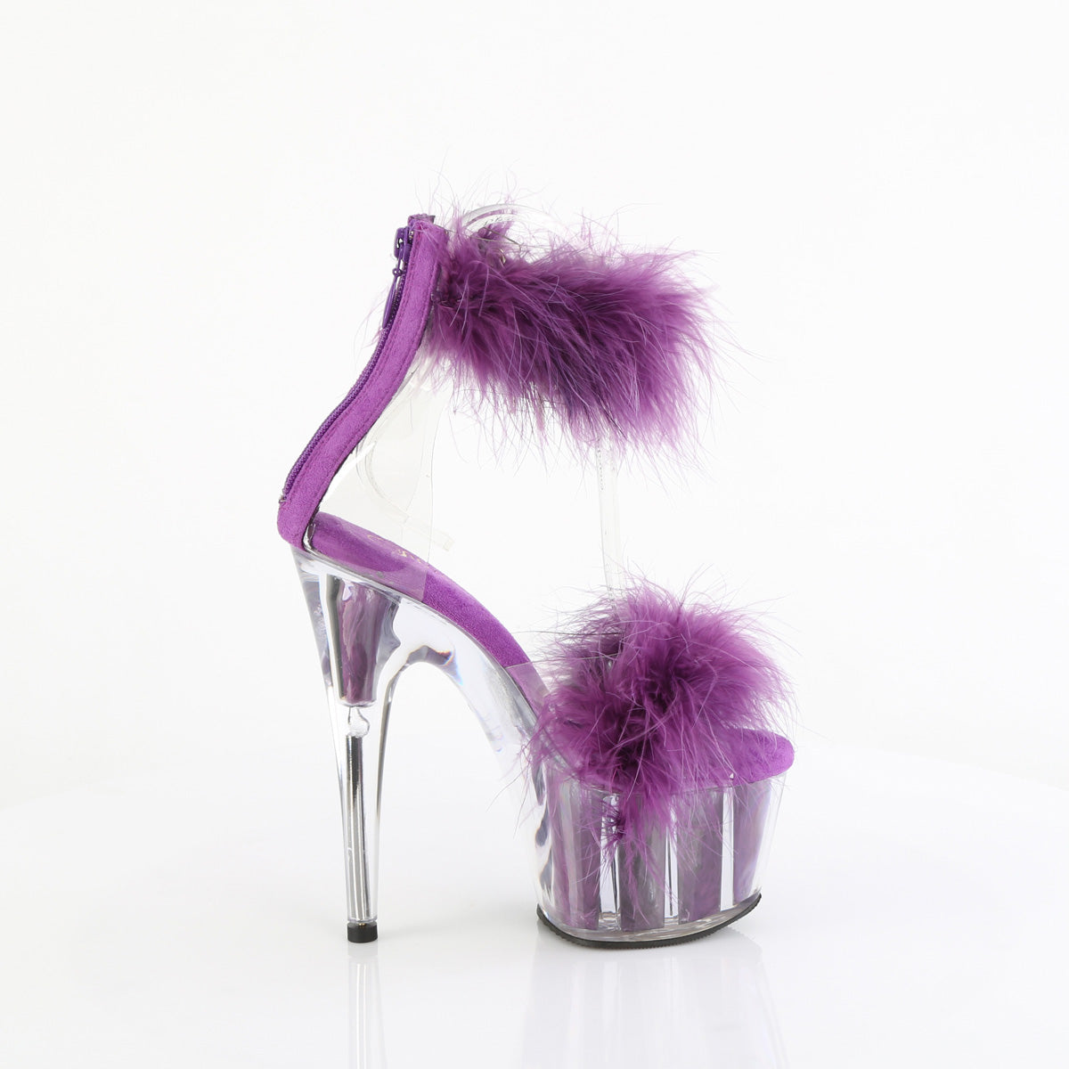 Pleaser ADORE-724F Clr-Purple Fur/M