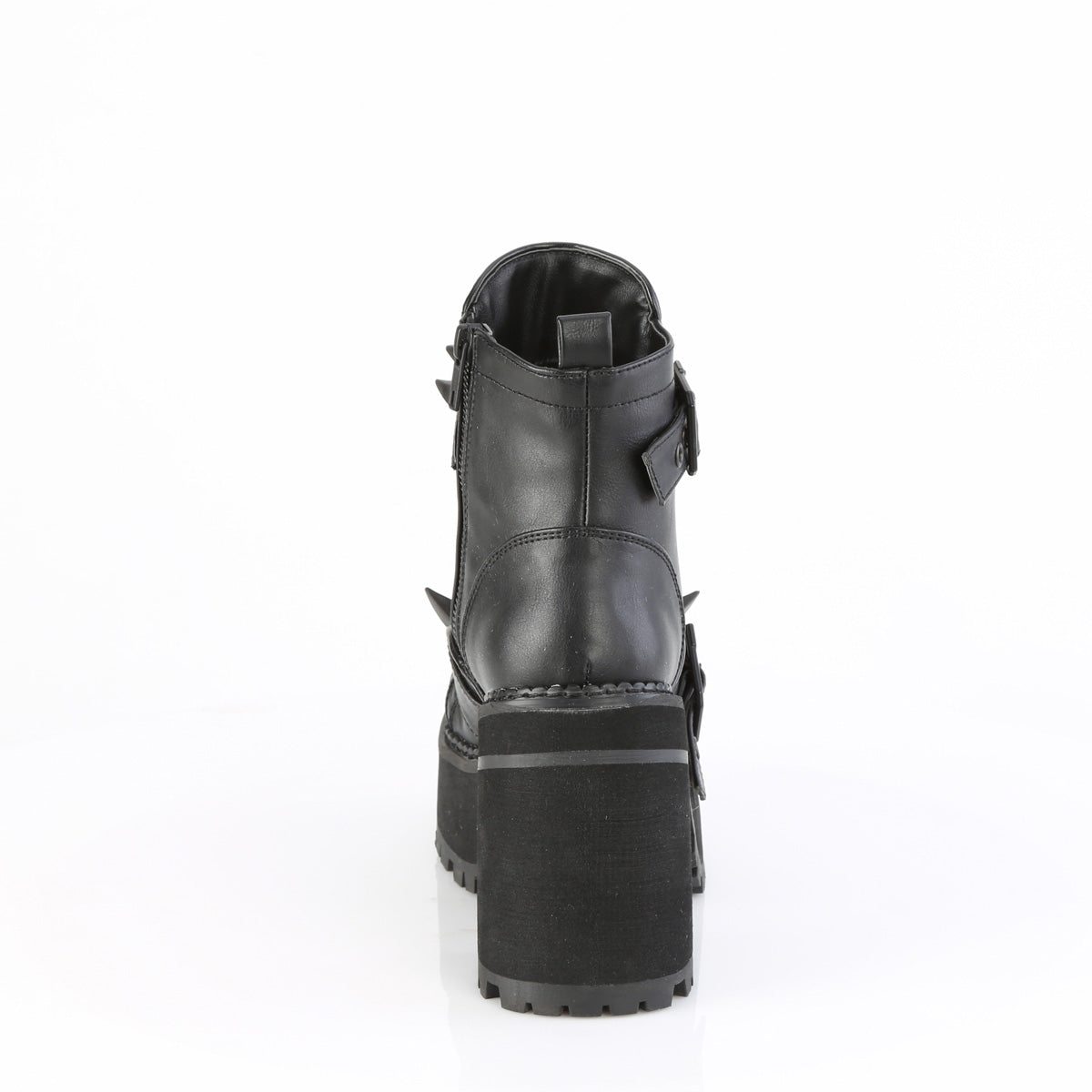 DemoniaCult ASSAULT-72 Blk Vegan Leather