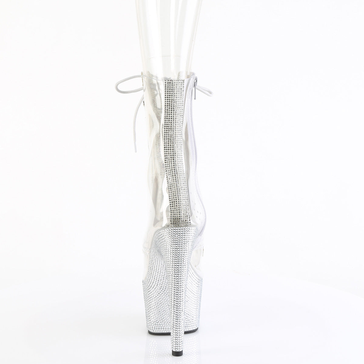 Pleaser BEJEWELED-1021C-2 Clr-RS/Slv RS