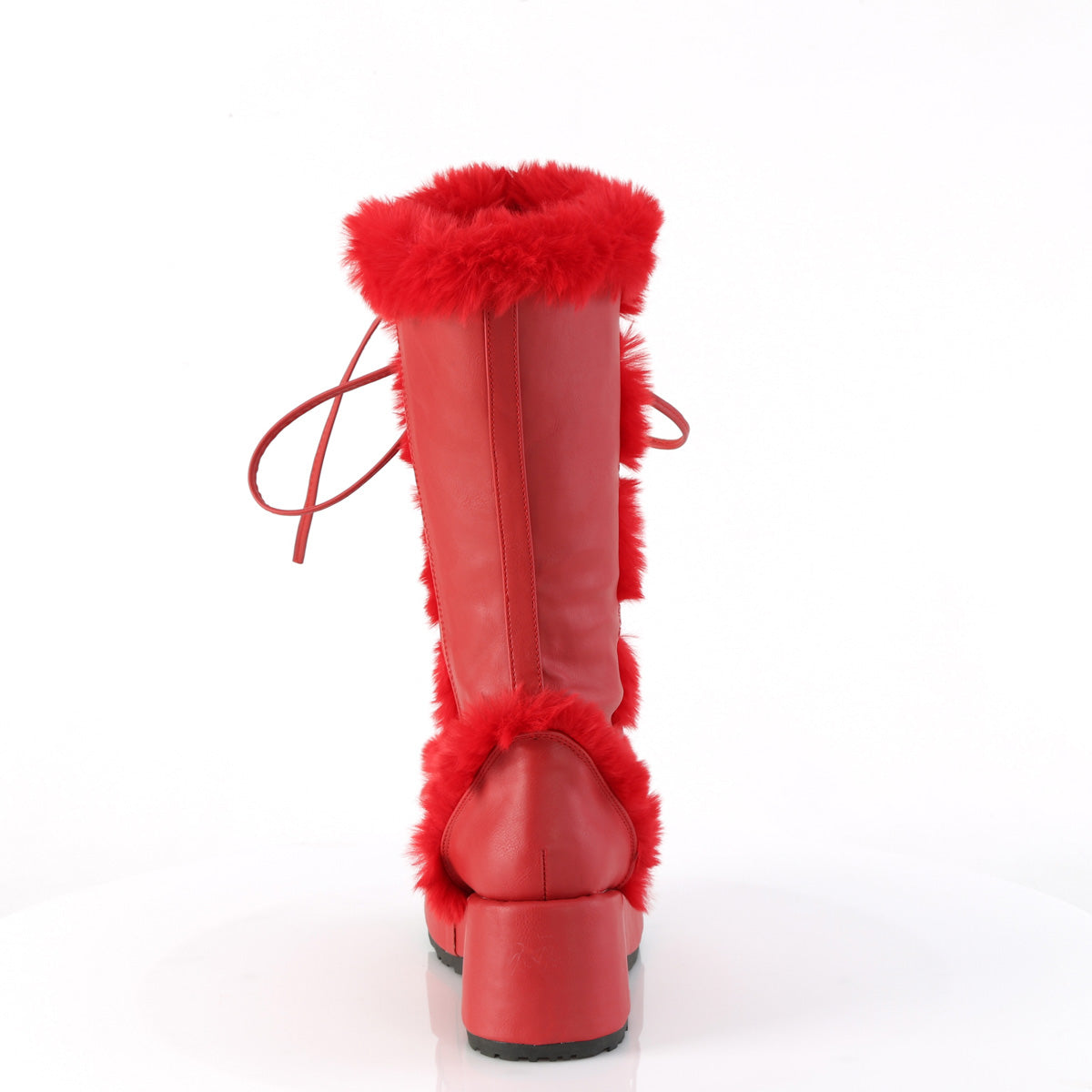 DemoniaCult CUBBY-311 Red Vegan Leather
