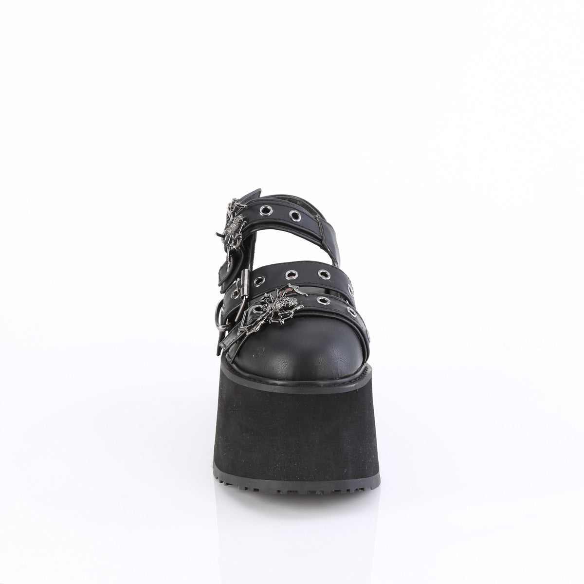 DemoniaCult DAMNED-27 Blk Vegan Leather