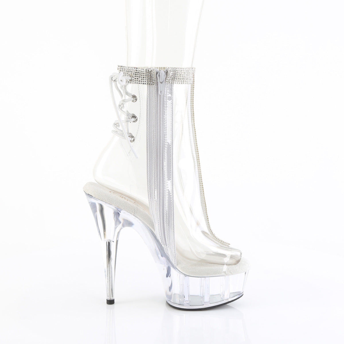 Pleaser DELIGHT-1018C-2RS Clr-RS/Clr