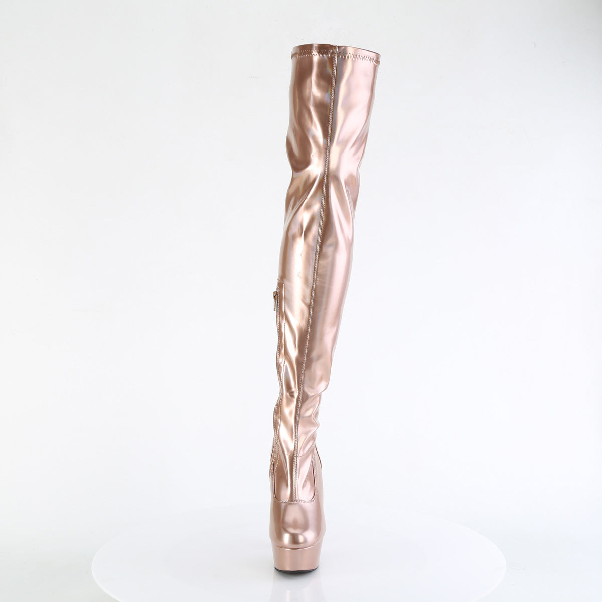 Pleaser DELIGHT-3000HWR Rose Gold Hologram Pu/M