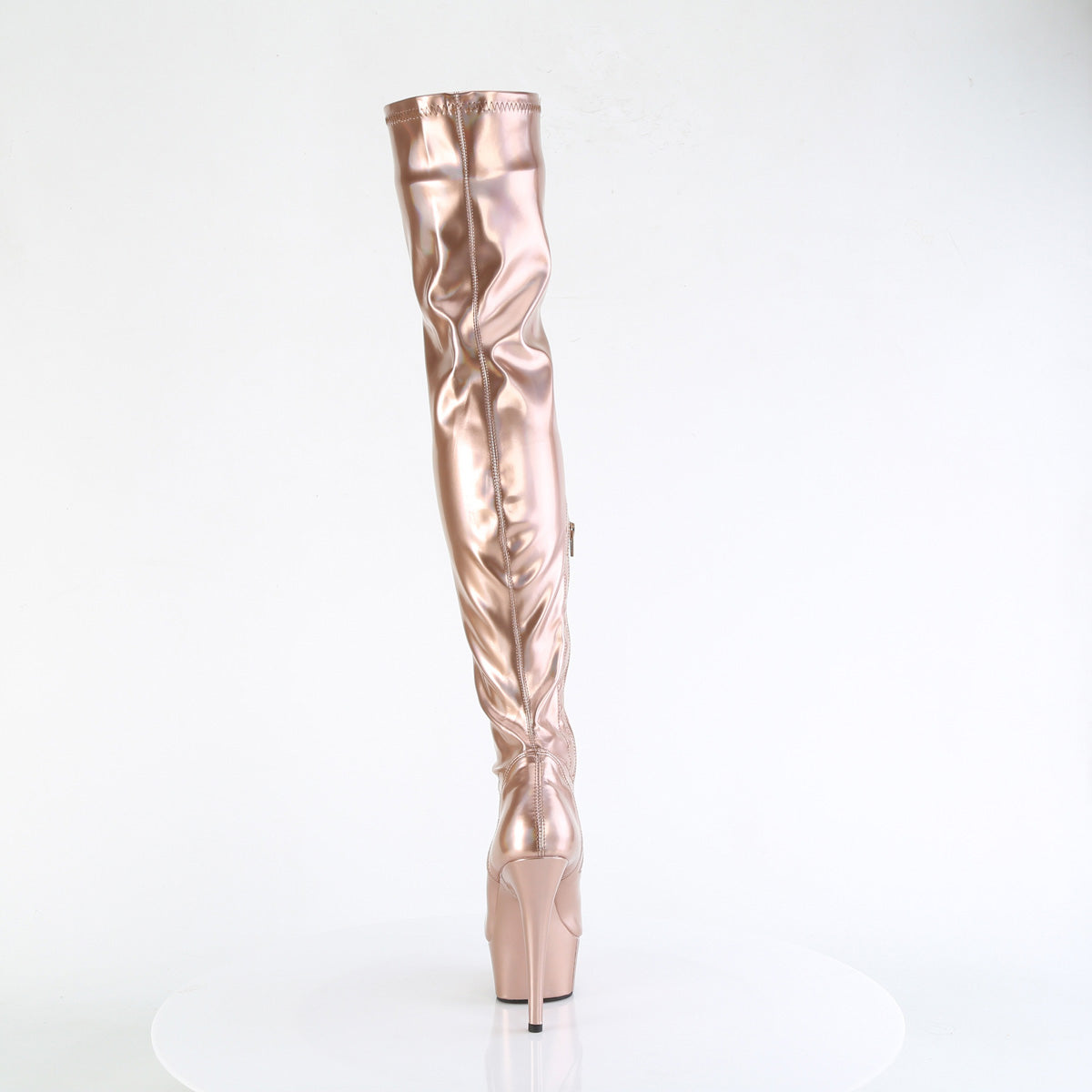 Pleaser DELIGHT-3000HWR Rose Gold Hologram Pu/M