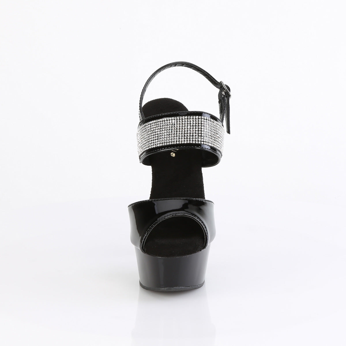 Pleaser DELIGHT-639 Blk Pat/Blk