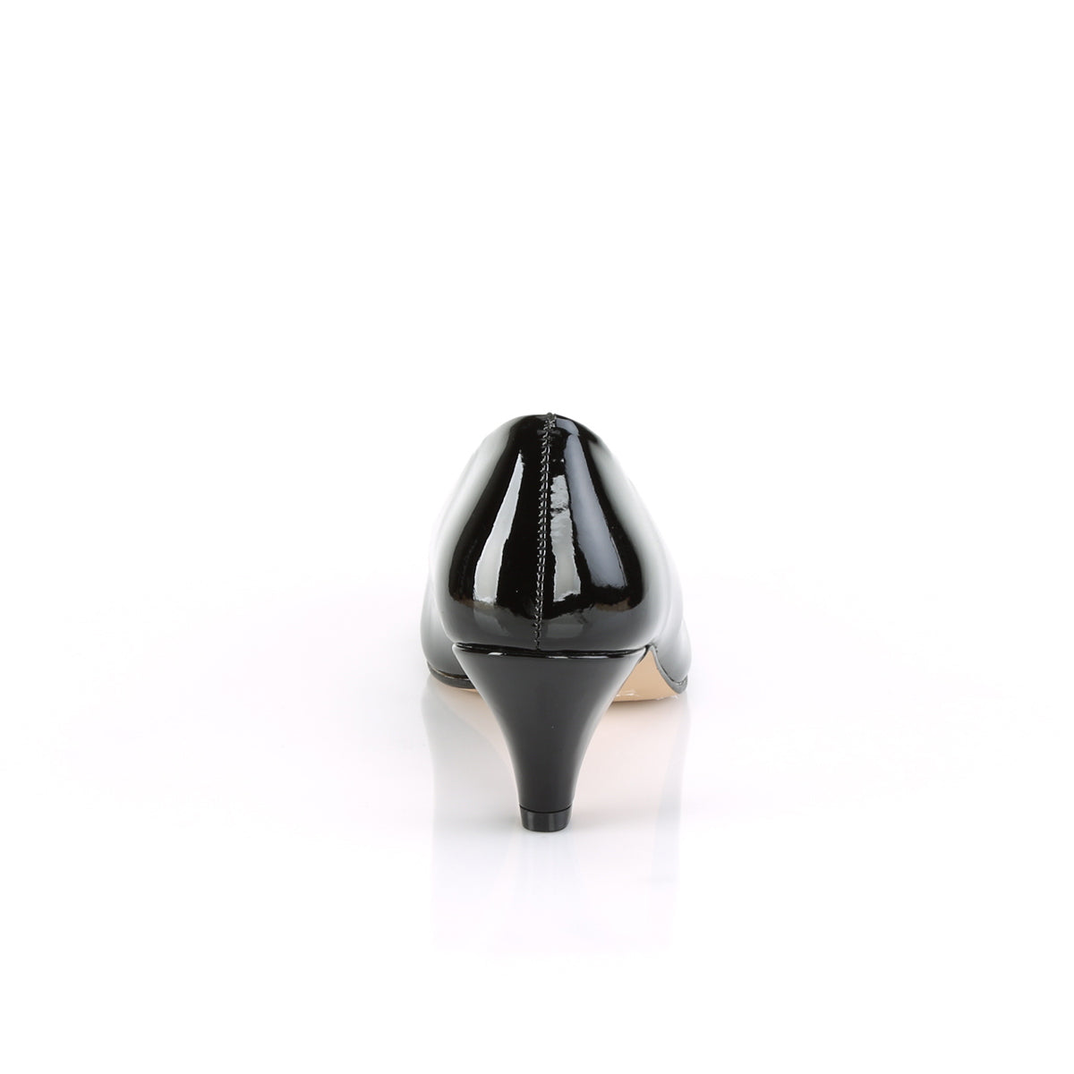 Pleaser Pink Label Womens Pumps FEFE-01 Blk Pat