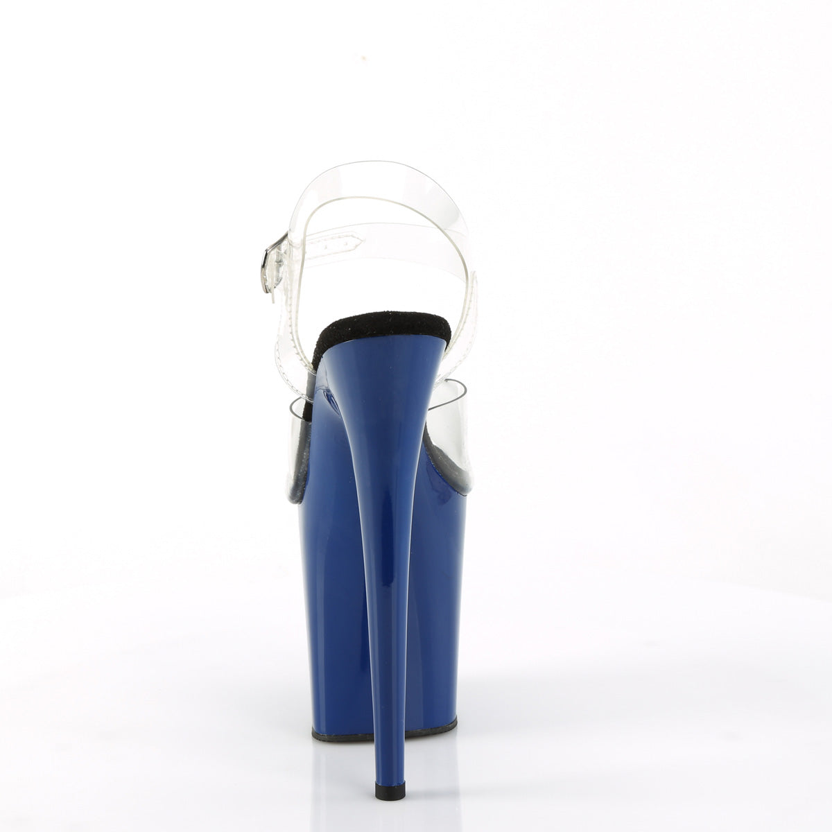 Pleaser Sandals FLAMINGO-808 Clr/Royal Blue