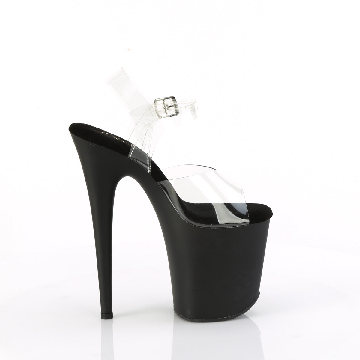 Pleaser FLAMINGO-808TGRS Clr/Blk-Red