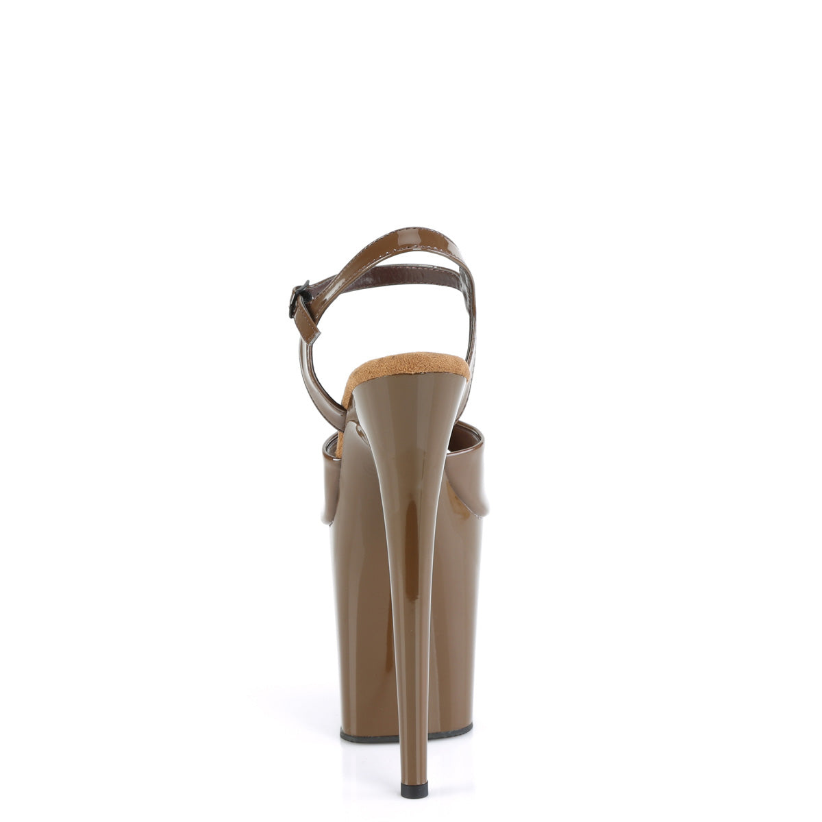 Pleaser Sandals FLAMINGO-809 Mocha Pat/Mocha
