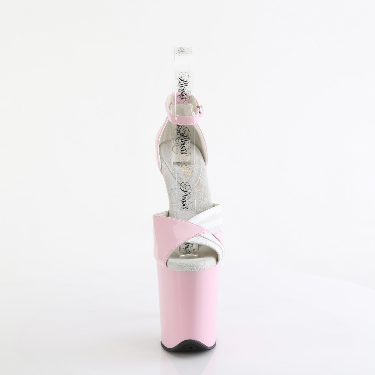 Pleaser FLAMINGO-884 B. Pink-Wht/Pink-Wht