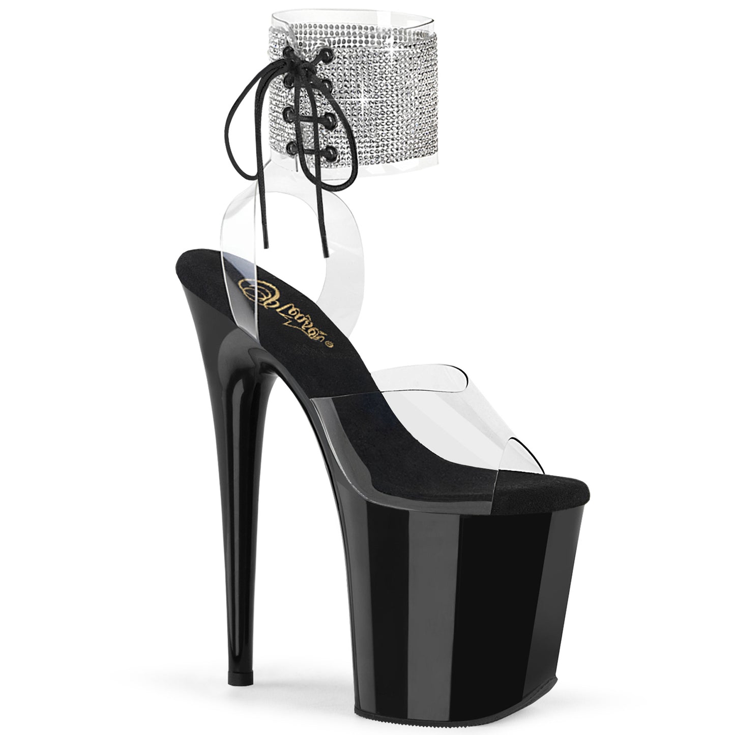 Pleaser FLAMINGO-891-2RS Clr/Blk