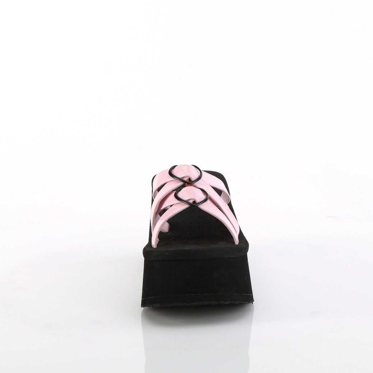 DemoniaCult Sandals FUNN-15 B. Pink Holo Pat