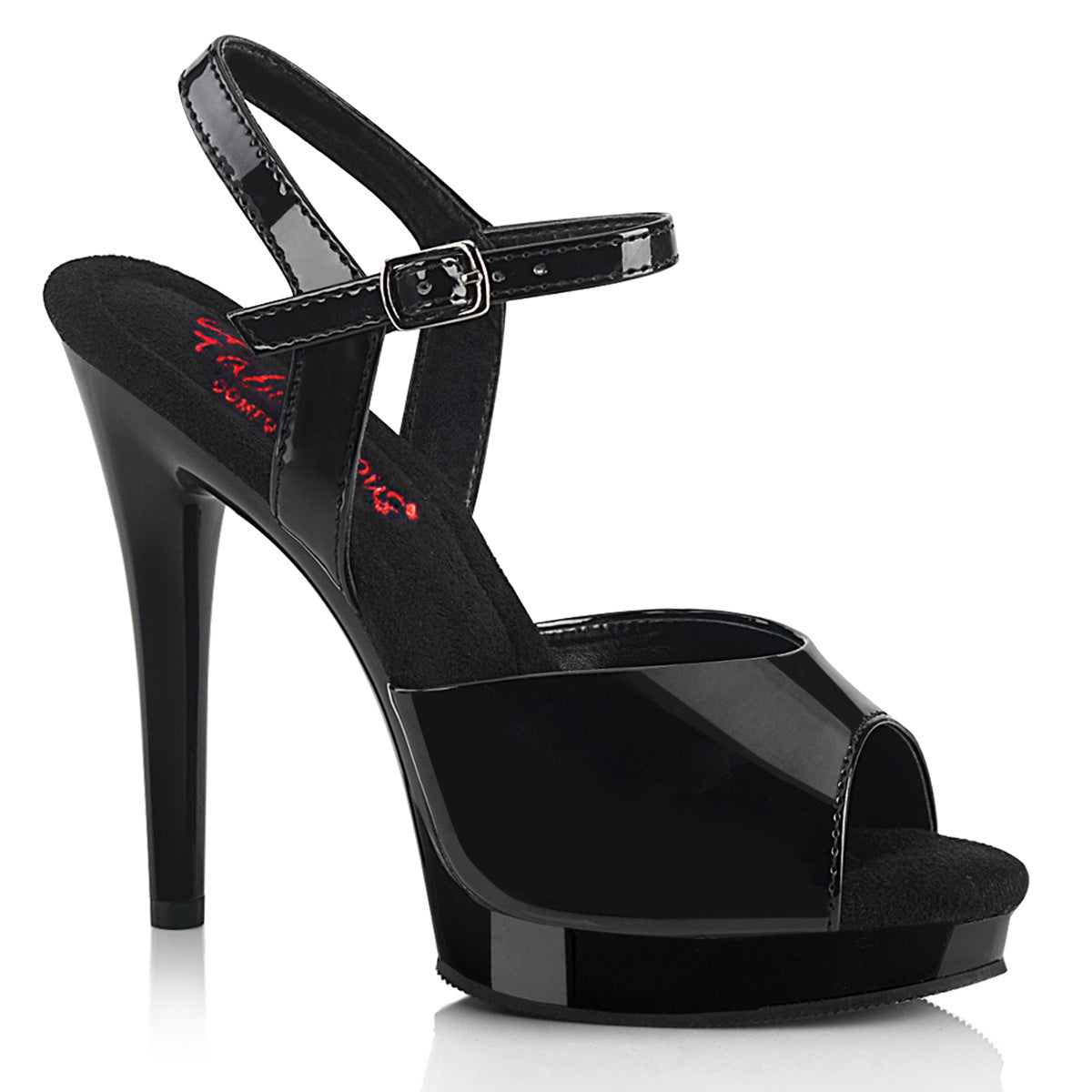 Fabulicious Sandals GLORY-509 Blk Pat/Blk