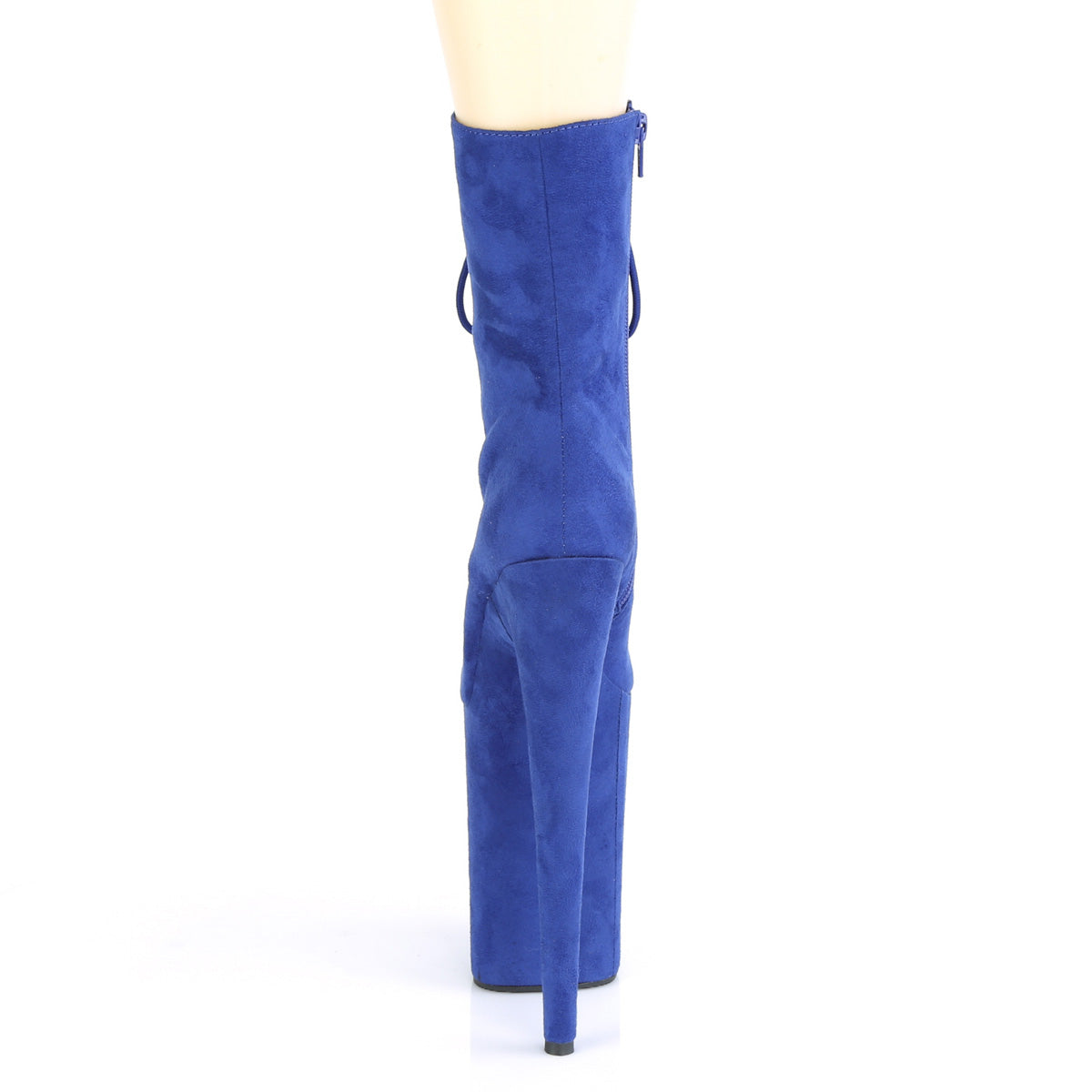 Pleaser Womens Ankle Boots INFINITY-1020FS Royal Blue F.Suede/Royal Blue F.Suede