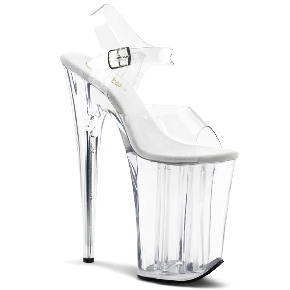 Pleaser Women's Platform Shoes INFINITY-908 Clr/Clr