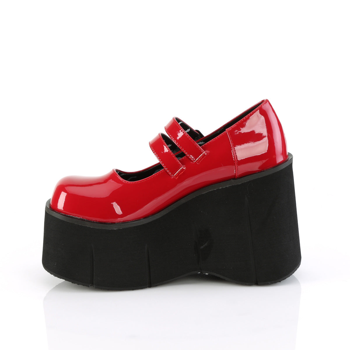 DemoniaCult Pumps KERA-08 Red Pat