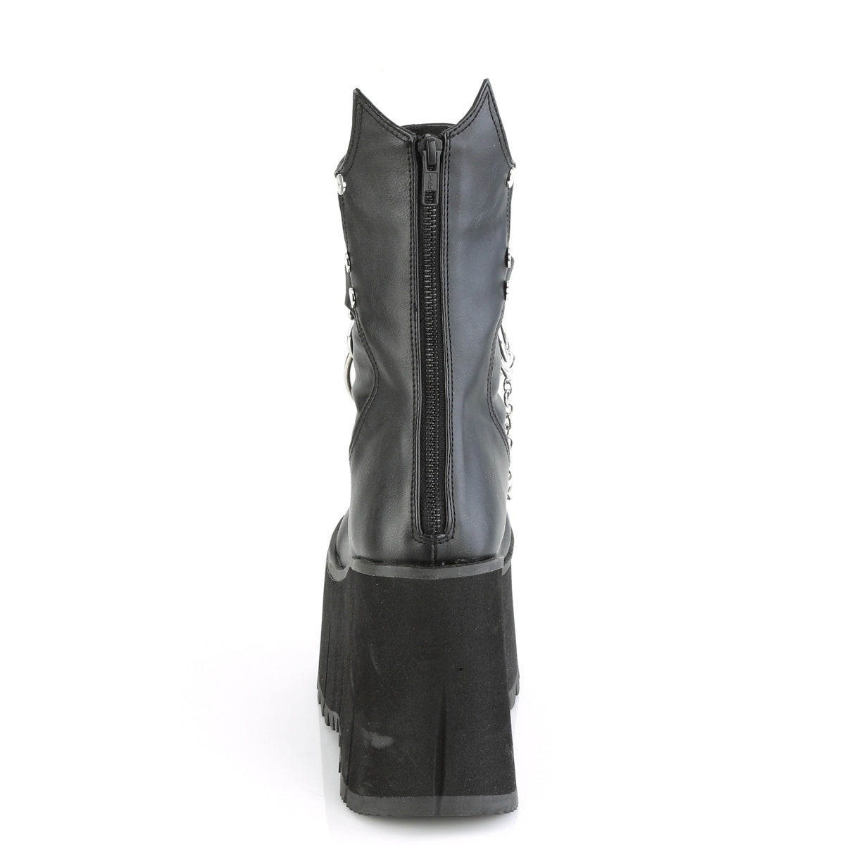 DemoniaCult Ankle Boots KERA-130 Blk Vegan Leather