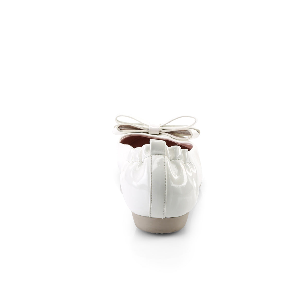 Pin Up Couture Womens Pumps OLIVE-03 Wht Pat