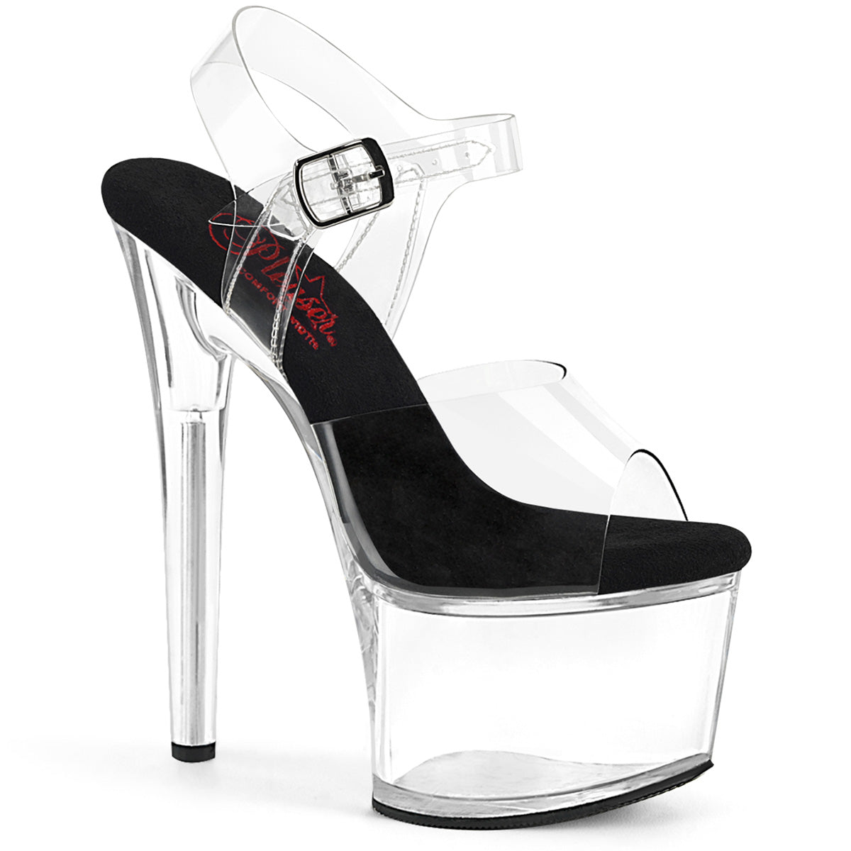 Pleaser PASSION-708 Clr-Blk/Clr