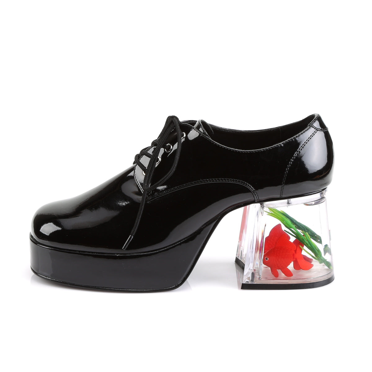 Funtasma Mens Low Shoe PIMP-02 Blk Pat
