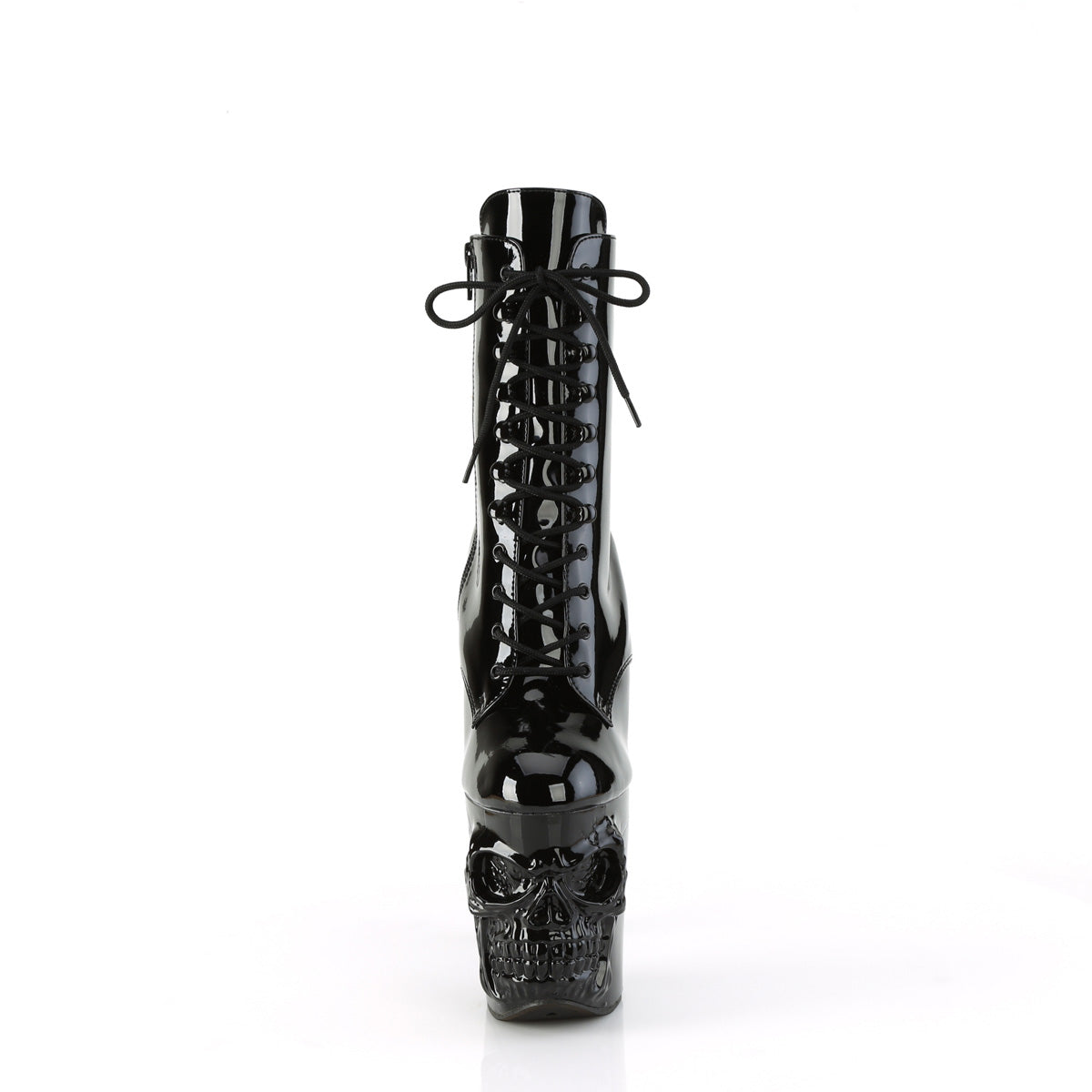 Pleaser Ankle Boots RAPTURE-1020 Blk Pat/Blk