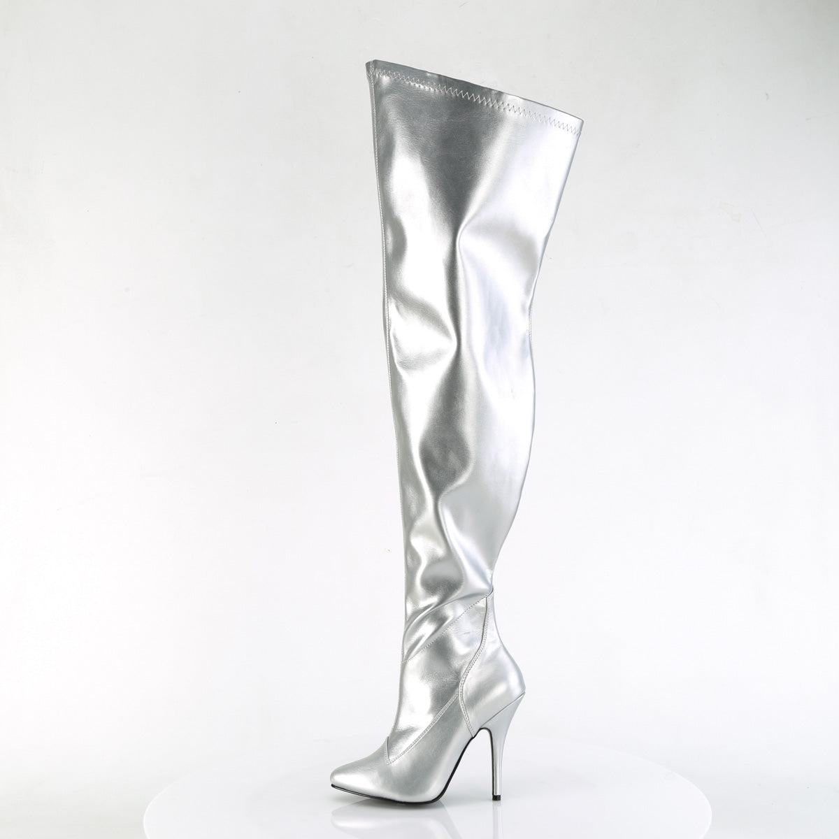 Pleaser SEDUCE-3000WC Slv Str Metallic Pu