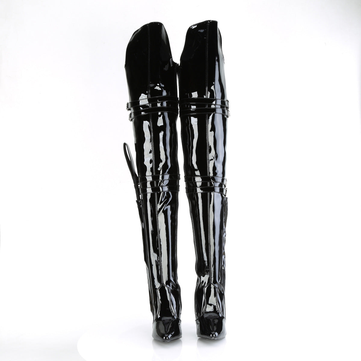 Pleaser Boots SEDUCE-3080 Blk Str. Pat