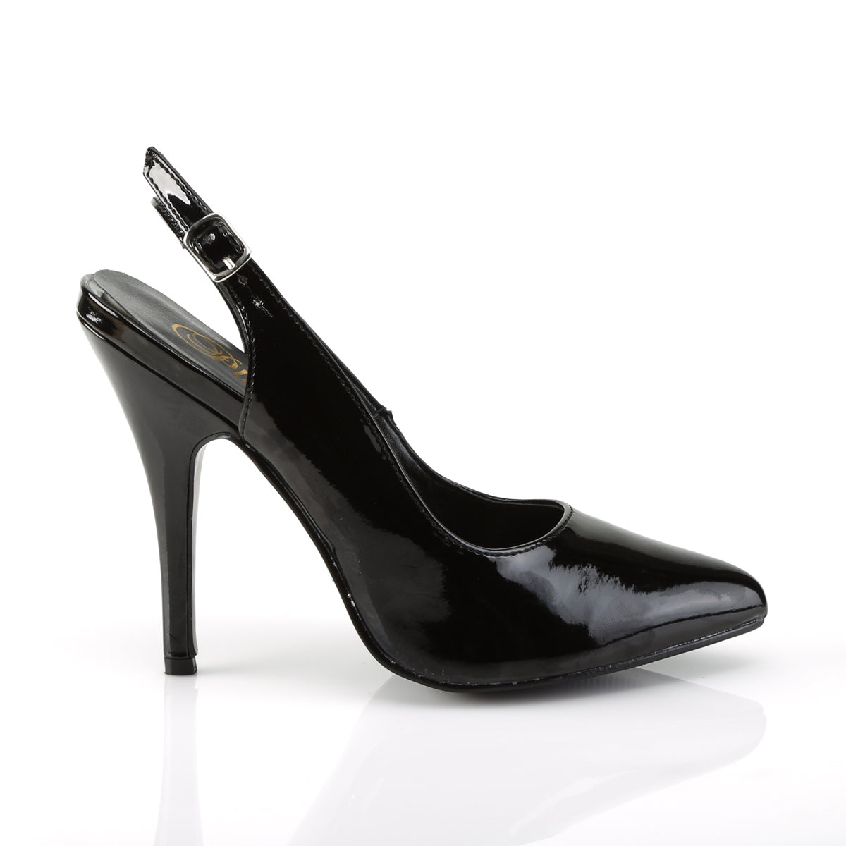 Pleaser Womens Pumps SEDUCE-317 Blk Pat