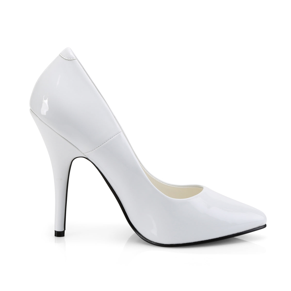 Pleaser Womens Pumps SEDUCE-420 Wht Pat