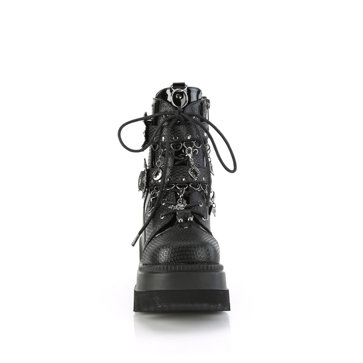 DemoniaCult SHAKER-66 Blk Vegan Leather