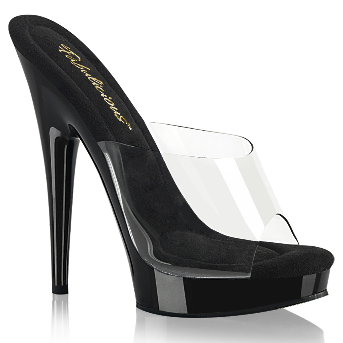 Fabulicious Sandals SULTRY-601 Clr/Blk