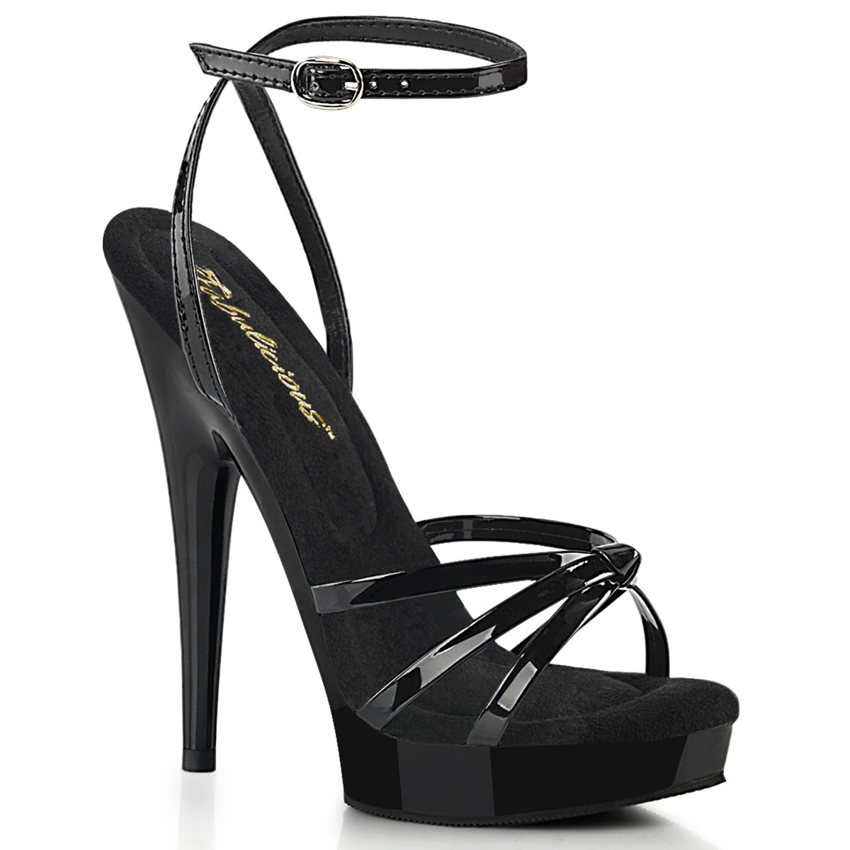 Fabulicious Pumps SULTRY-638 Blk Pat/Blk