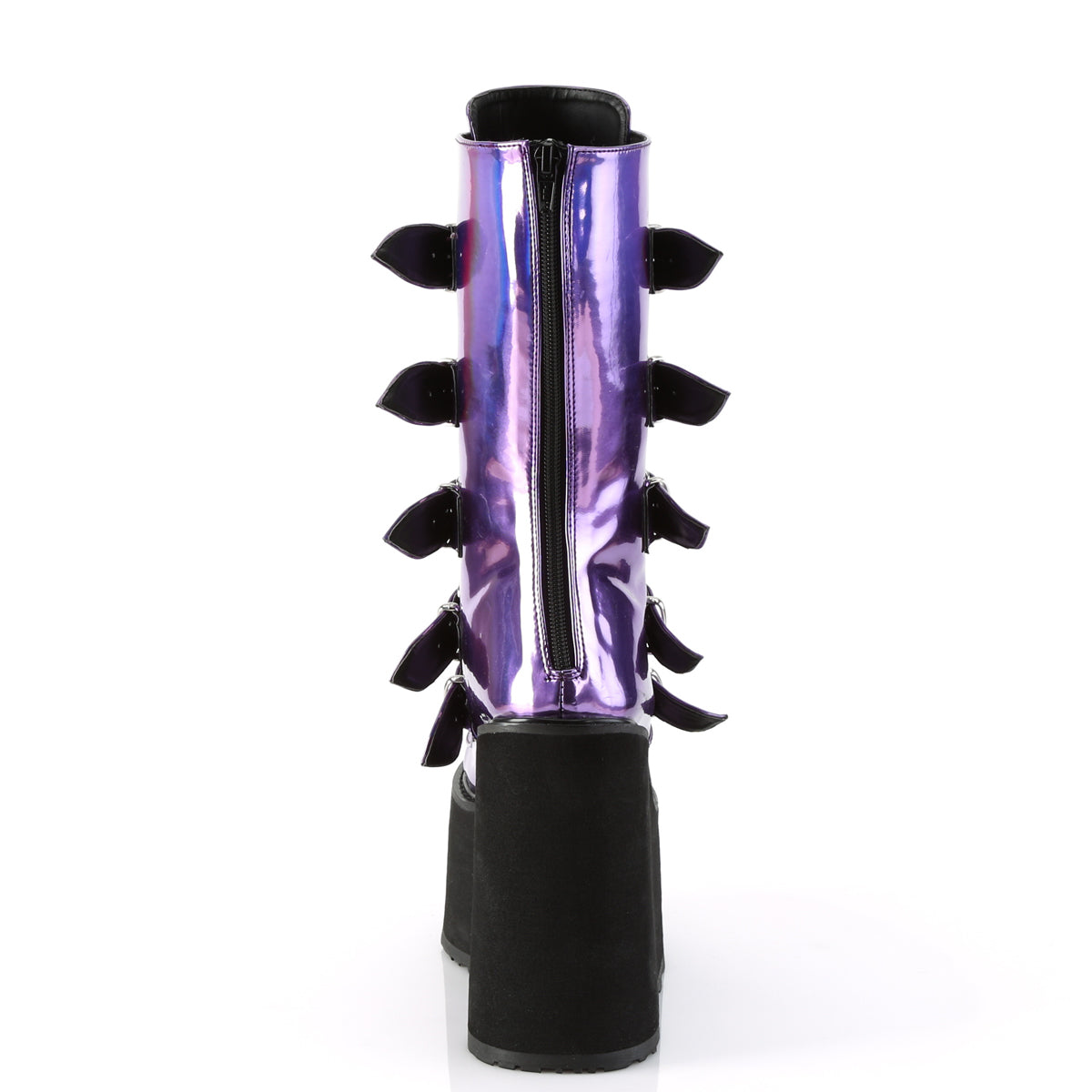 DemoniaCult Womens Boots SWING-230 Purple Holo
