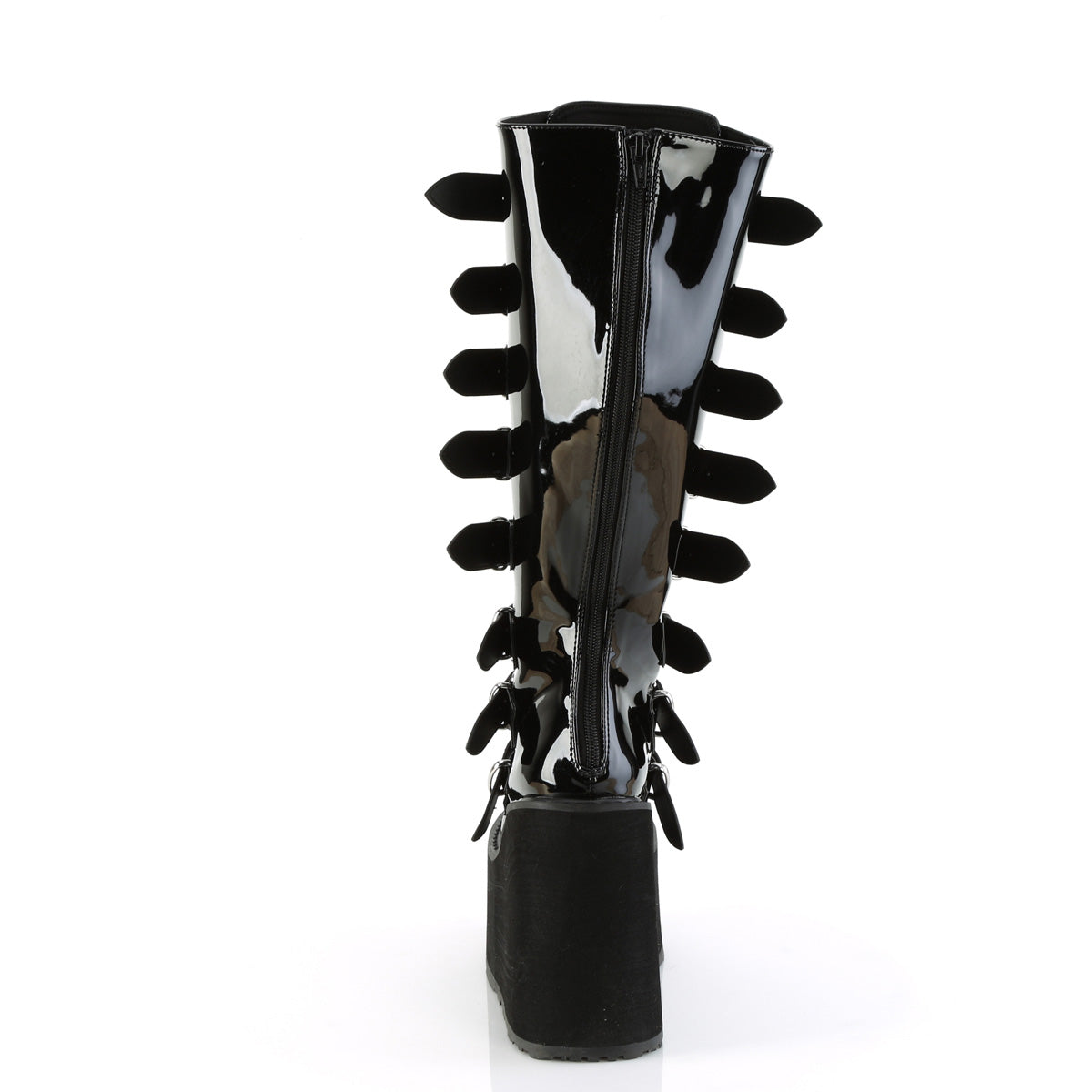 DemoniaCult Boots SWING-815WC Blk Pat