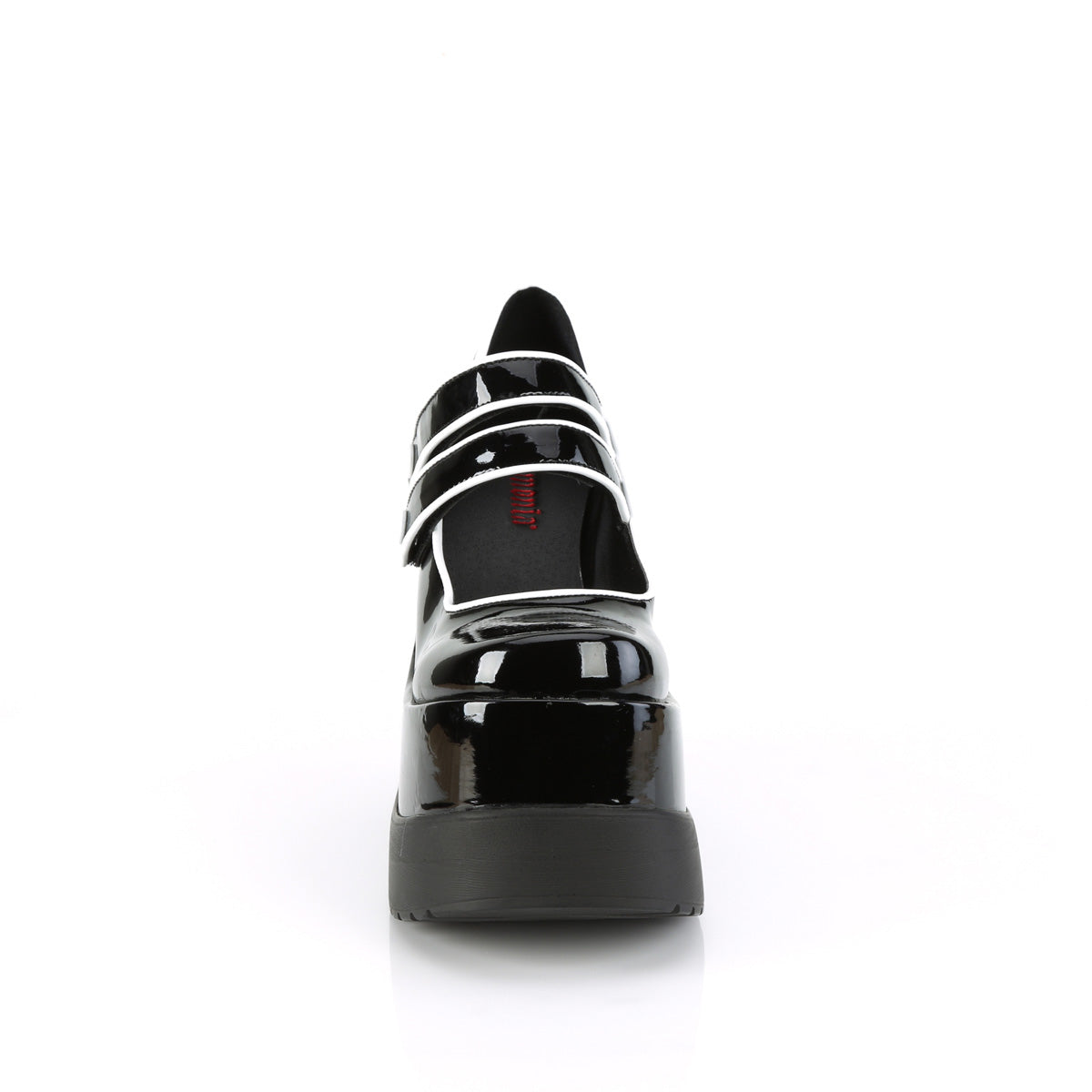 DemoniaCult Pumps VOID-37 Blk Patent