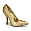 Pin Up Couture Womens BOMBSHELL-01G Gold Pearlized Gltr Pat