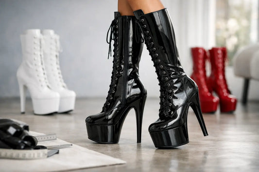 Pleaser Adore Boots Review for Fit and Height