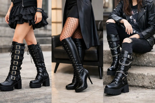 How to Style Gothic Knee Boots for Any Look