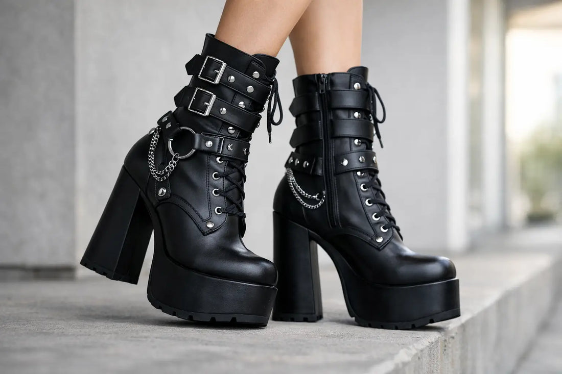 Vegan Gothic Platform Boots Worth Buying
