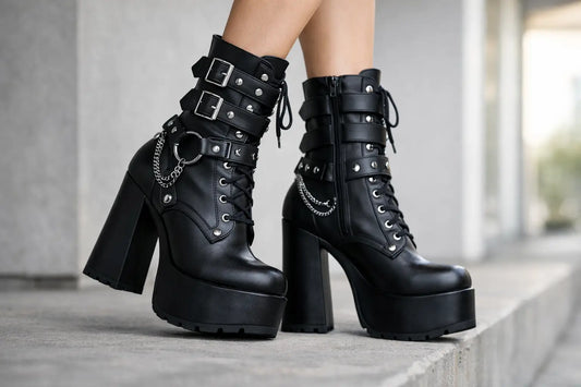Vegan Gothic Platform Boots Worth Buying