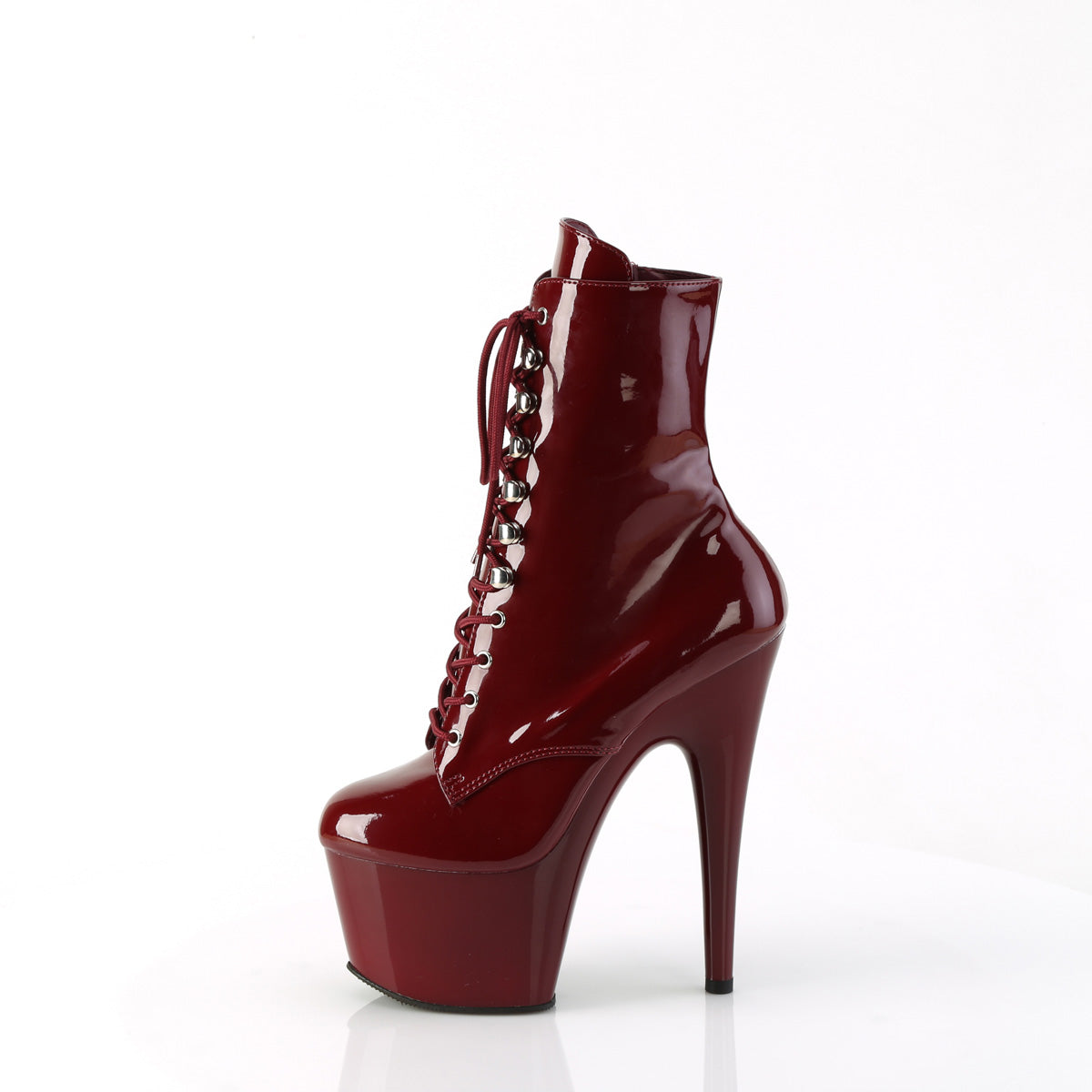 Pleaser   ADORE-1020 Burgundy Pat/Burgundy