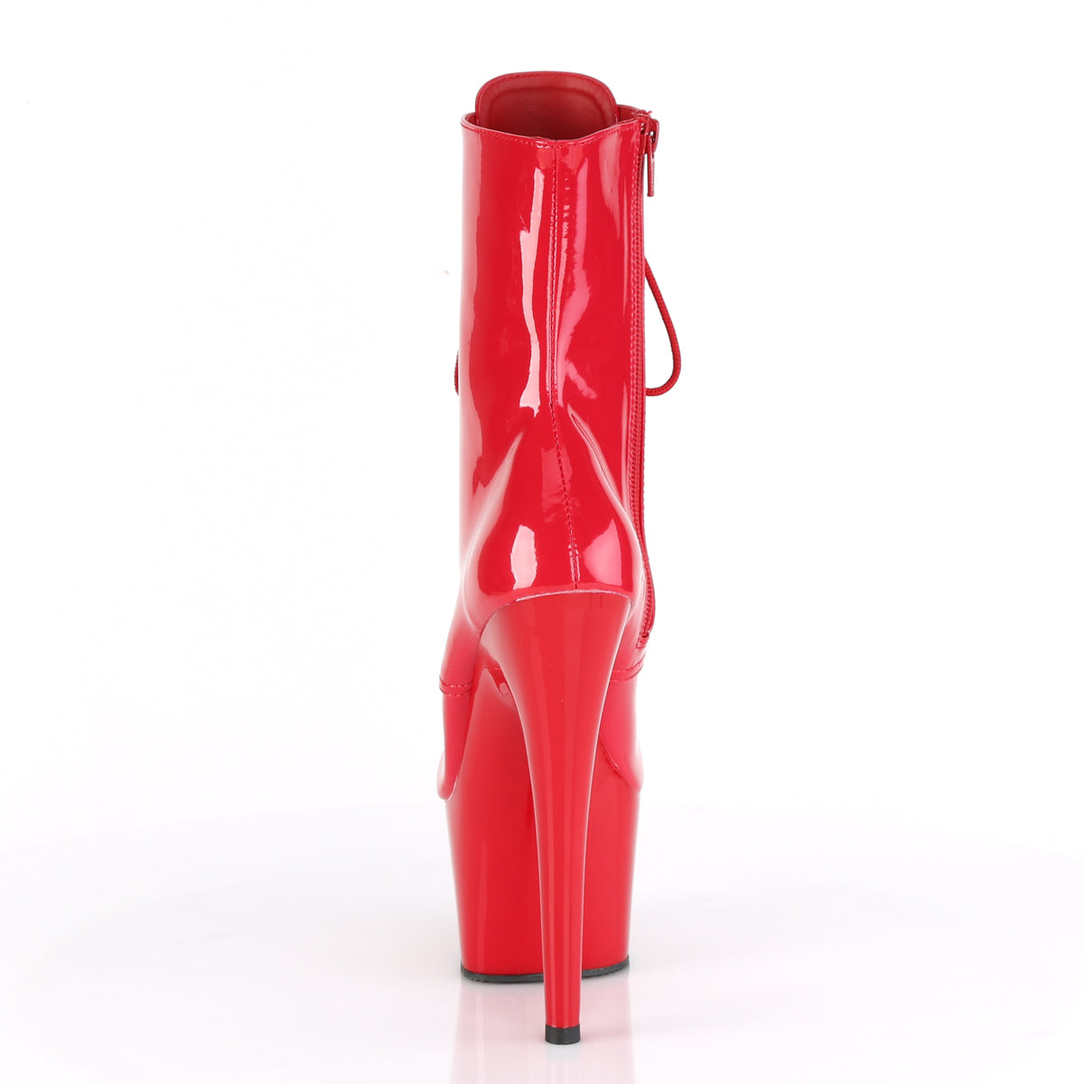 Pleaser Womens Ankle Boots ADORE-1020 Red Pat/Red