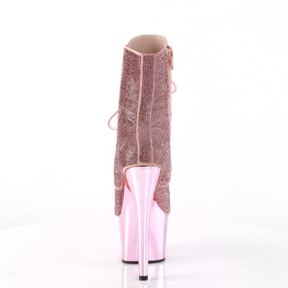 Pleaser  Ankle Boots ADORE-1020CHRS B. Pink RS/B. Pink Chrome