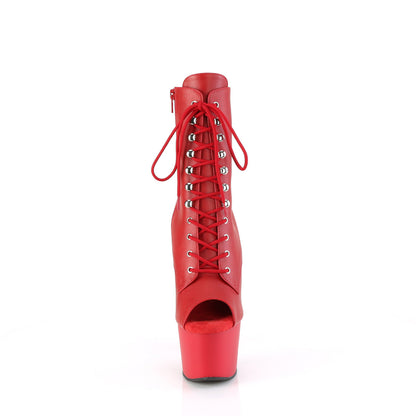 Pleaser   ADORE-1021 Red Faux Le/Red Matte